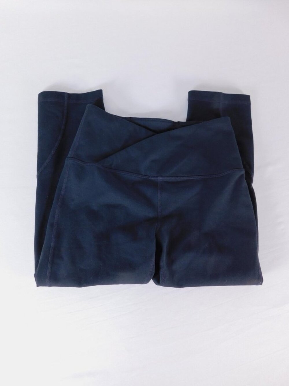 Core 10 Capri Leggings Womens XS Black High Rise Crossover Waist Yoga Gym